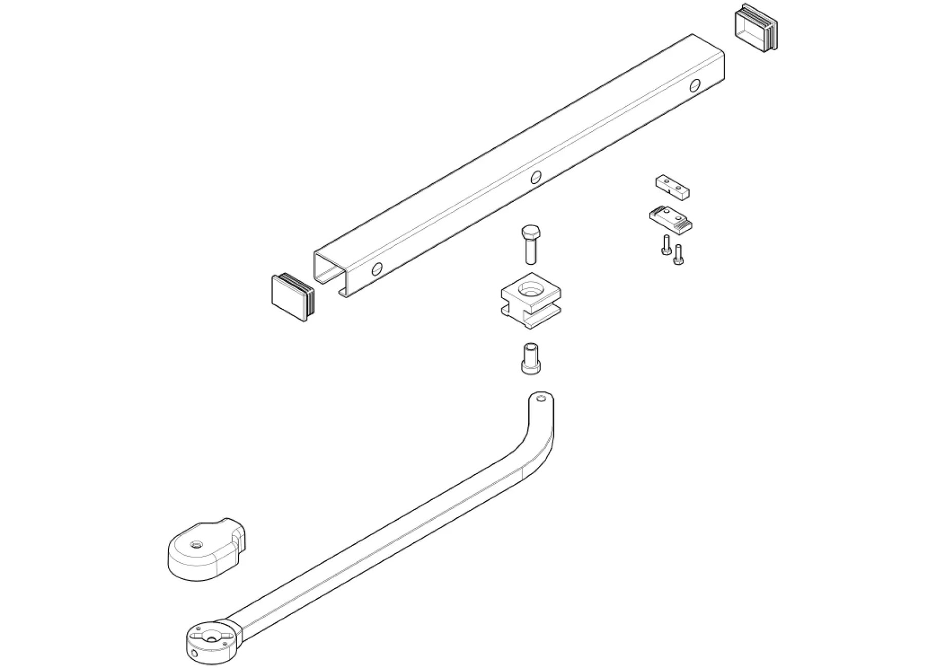 Service onderdelen, schema om te rijden CAME Came Stylo-BD