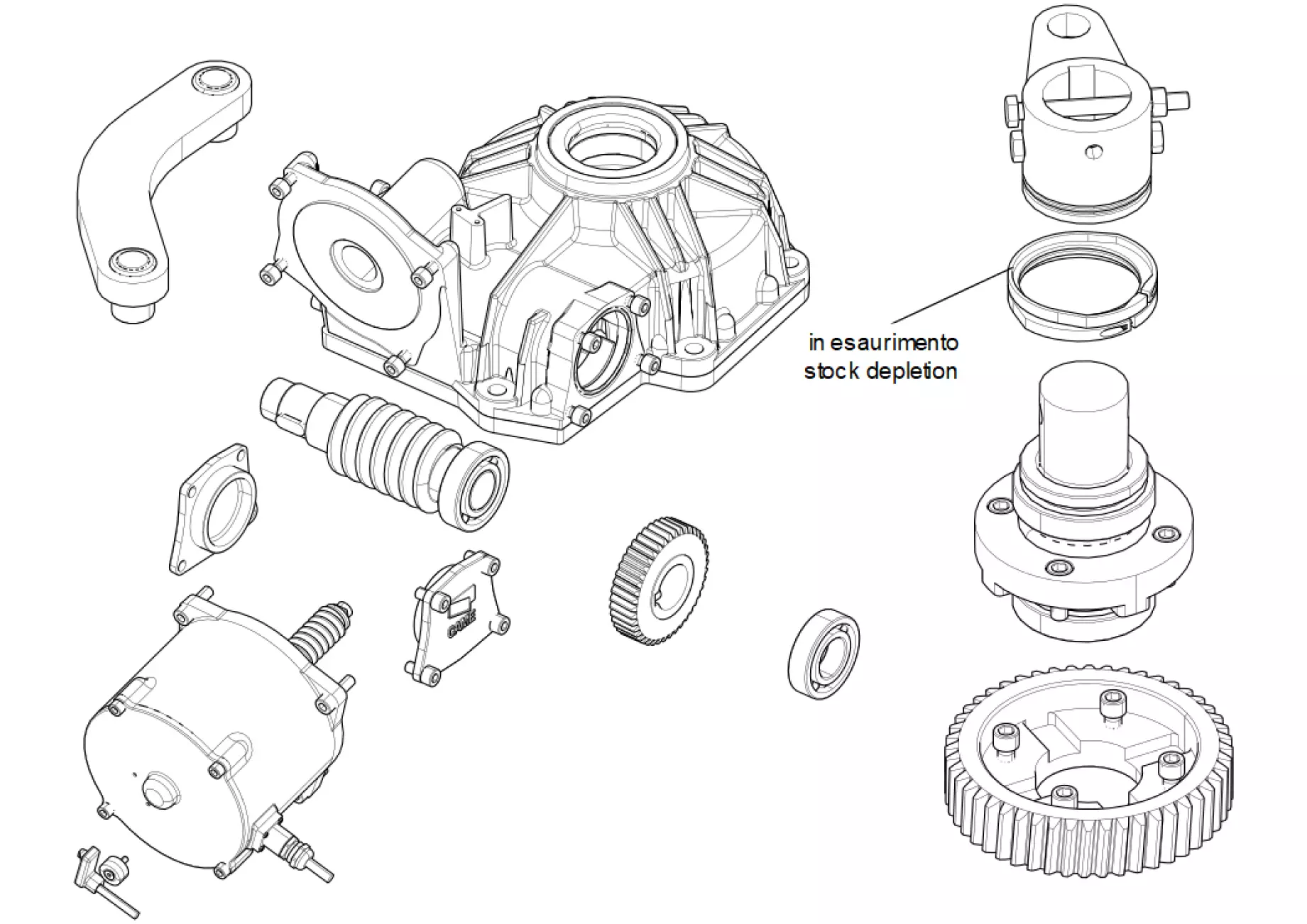 Serviceteile, Schema zum Fahren CAME Came Frog Plus Frog-PM4