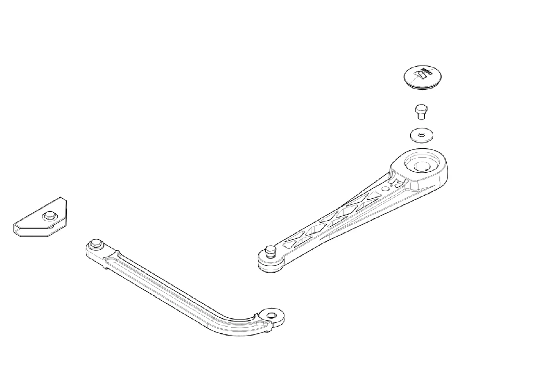 Serviceteile, Schema zum Fahren CAME Came Stylo-BS
