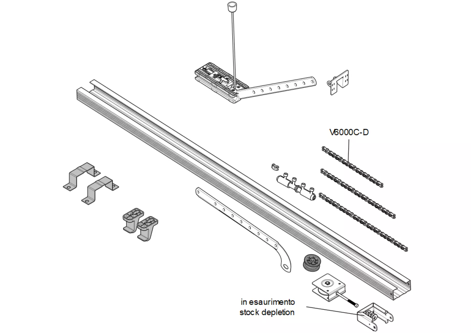 Serviceteile, Schema zum Fahren CAME Came Ver V06001 V06002 V06003