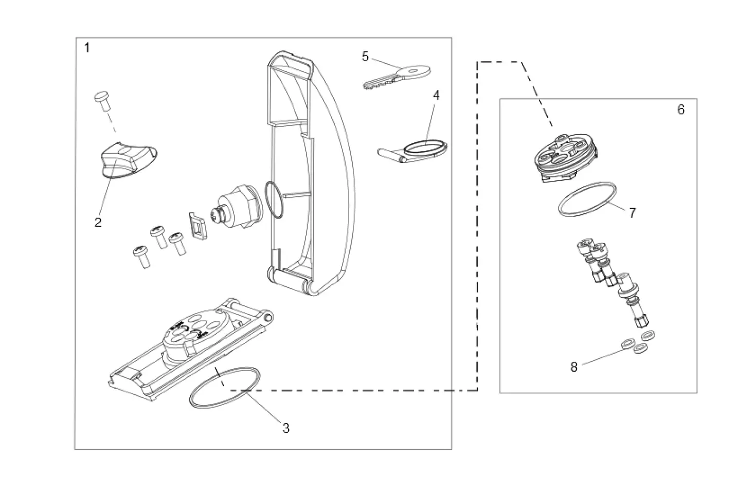 Serviceteile, Schema zum Fahren FAAC Faac 400 CBAC R 3