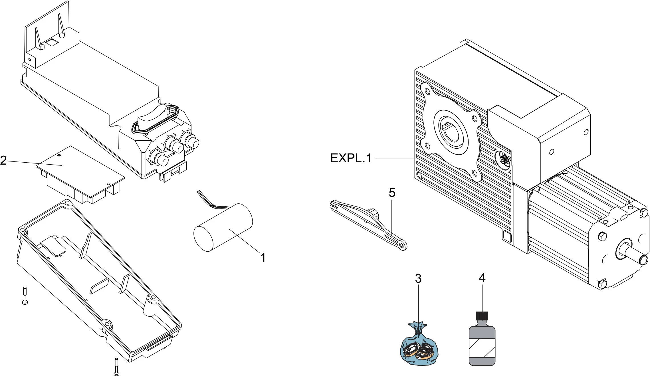 Serviceteile, Schema zum Fahren Genius Genius Mercury CV