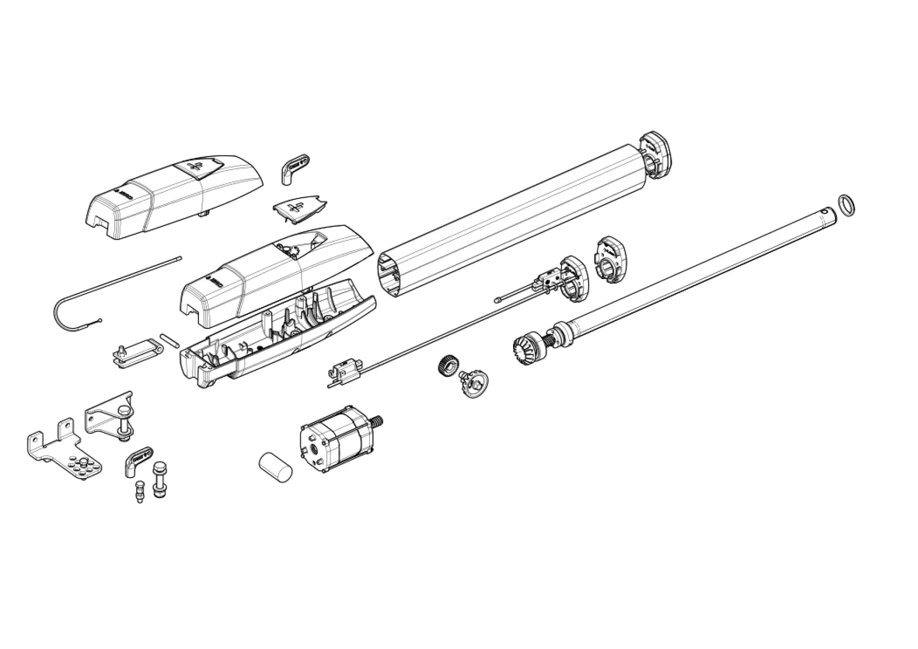 Сервисные запчасти, схема проезда CAME Came Ats ATS50AGR
