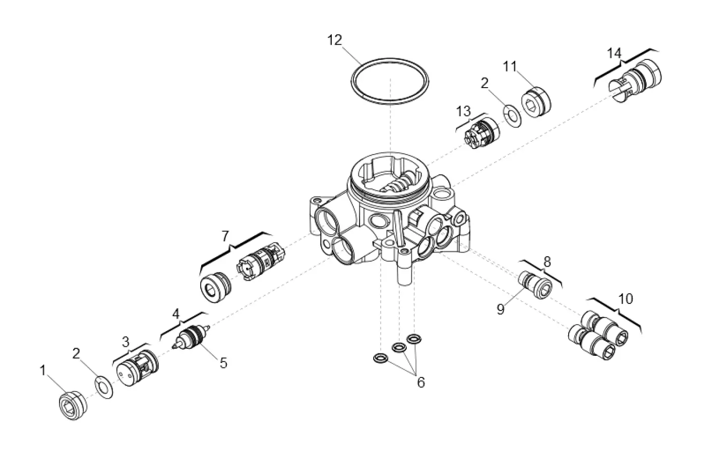 Сервисные запчасти, схема проезда FAAC Faac 422 CBC Ошейник