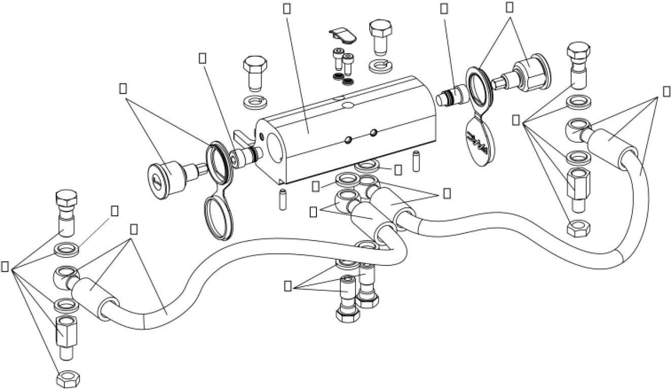 Сервисные запчасти, схема проезда FAAC Faac S700H Разъединение