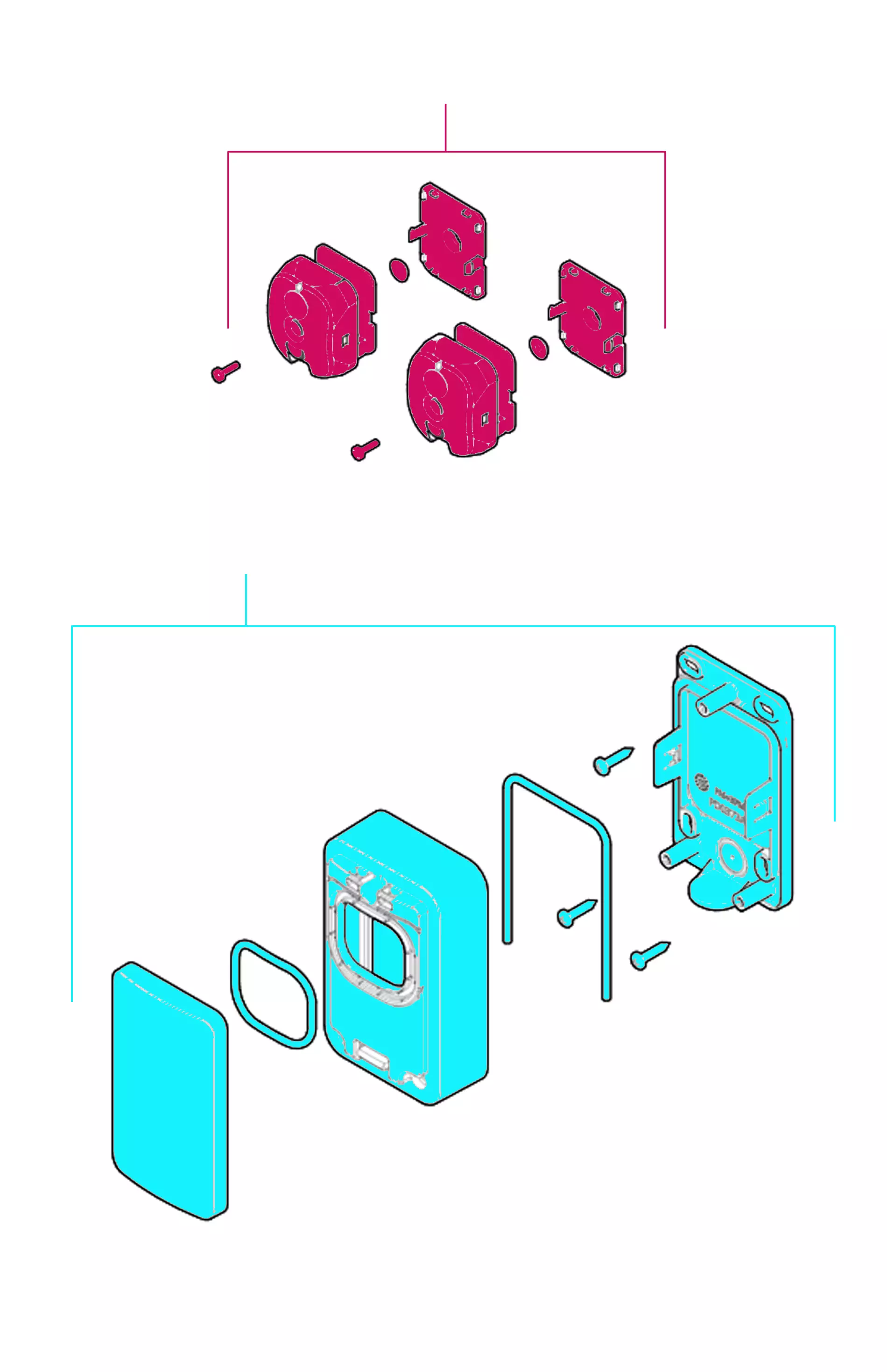 Сервисные запчасти, схема проезда Nice Nice EPMOB фотоэлемент