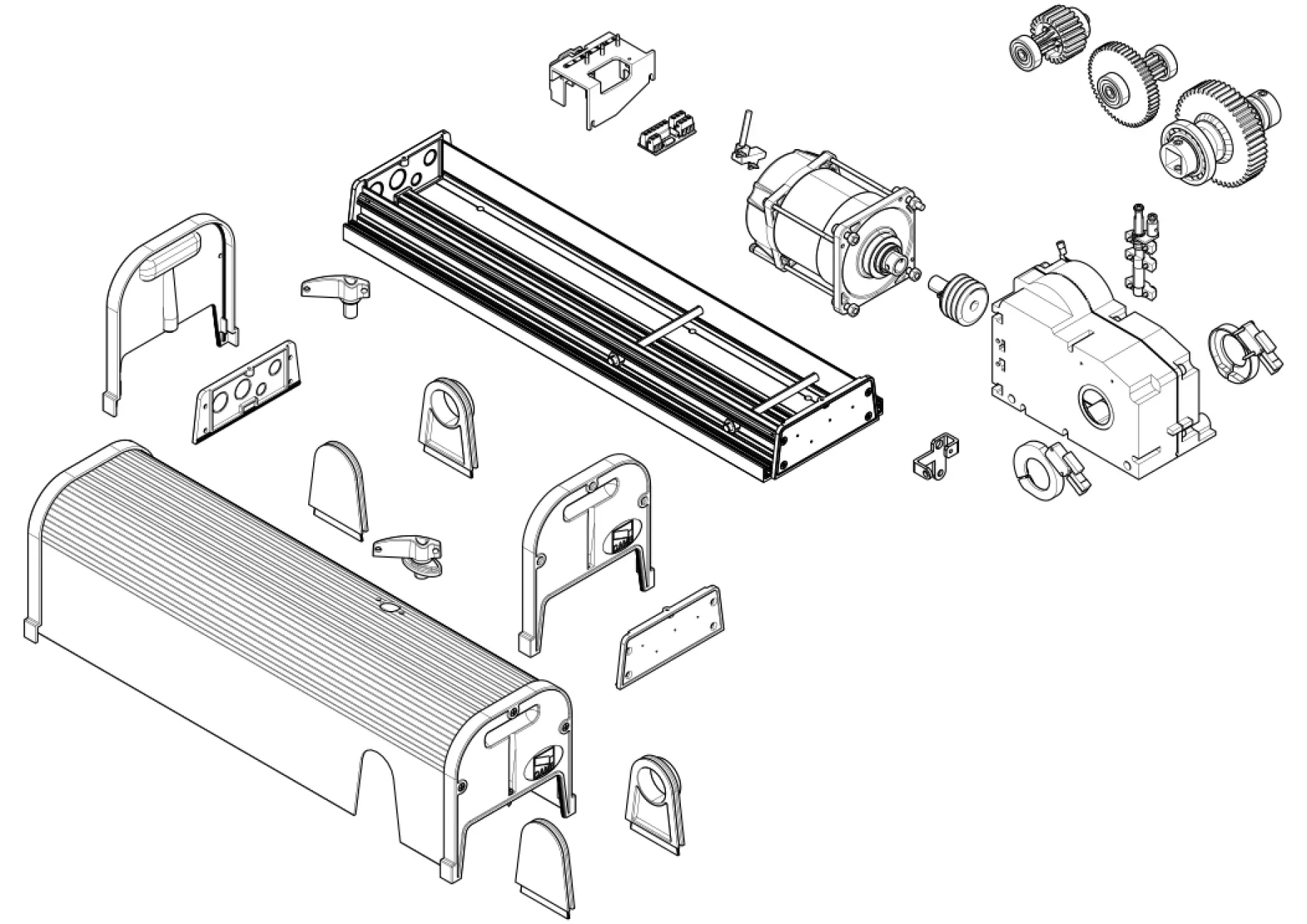 Szervizalkatrészek, vezetési séma CAME Came F4024EP