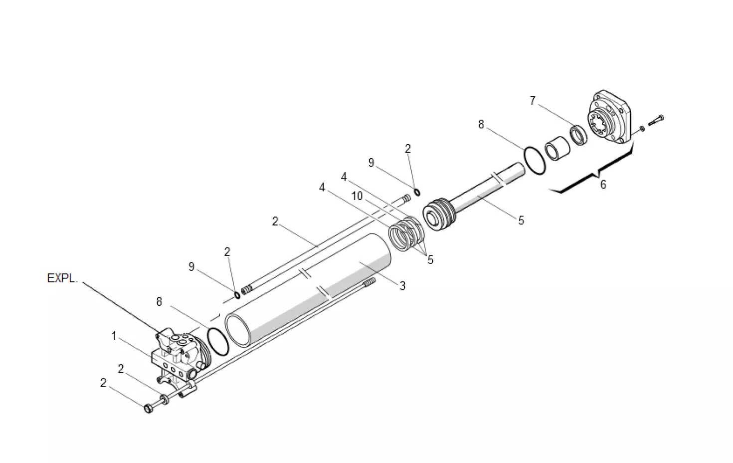 Szervizalkatrészek, vezetési séma FAAC Faac 400 SB 2