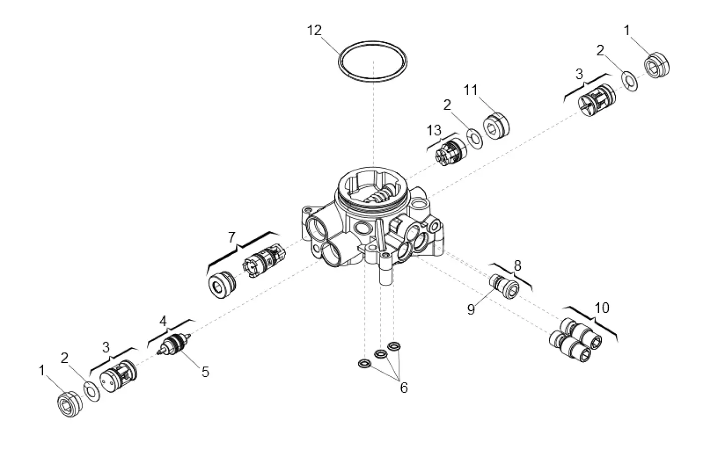 Szervizalkatrészek, vezetési séma FAAC Faac 422 CBAC Nyakörv.