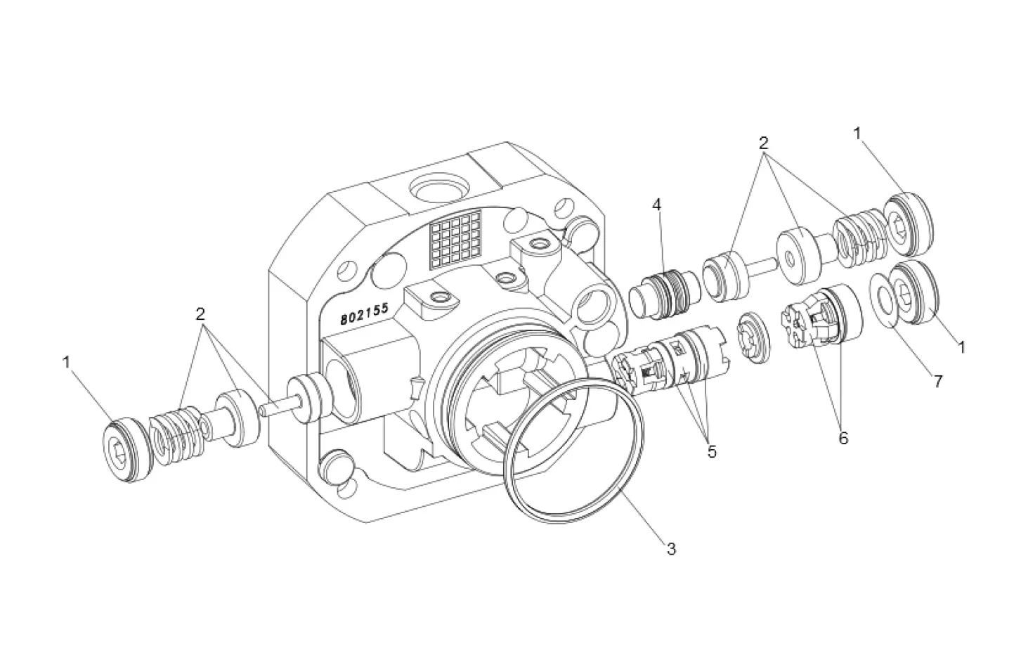 Szervizalkatrészek, vezetési séma FAAC Faac S450H SB Nyakörv.