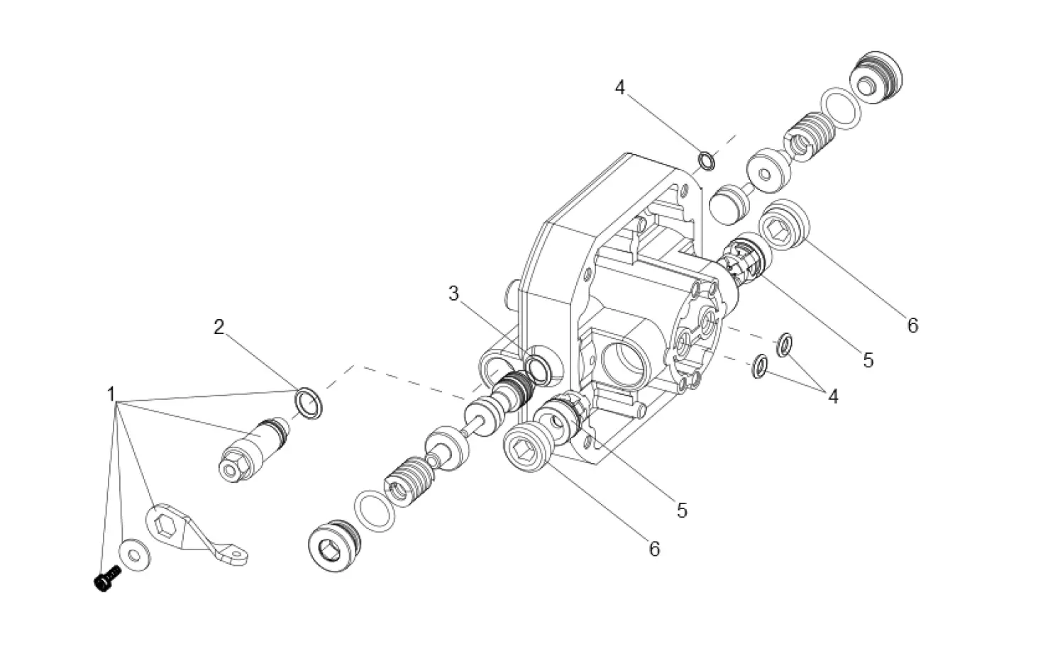 Szervizalkatrészek, vezetési séma FAAC Faac S700H SB Nyakörv.