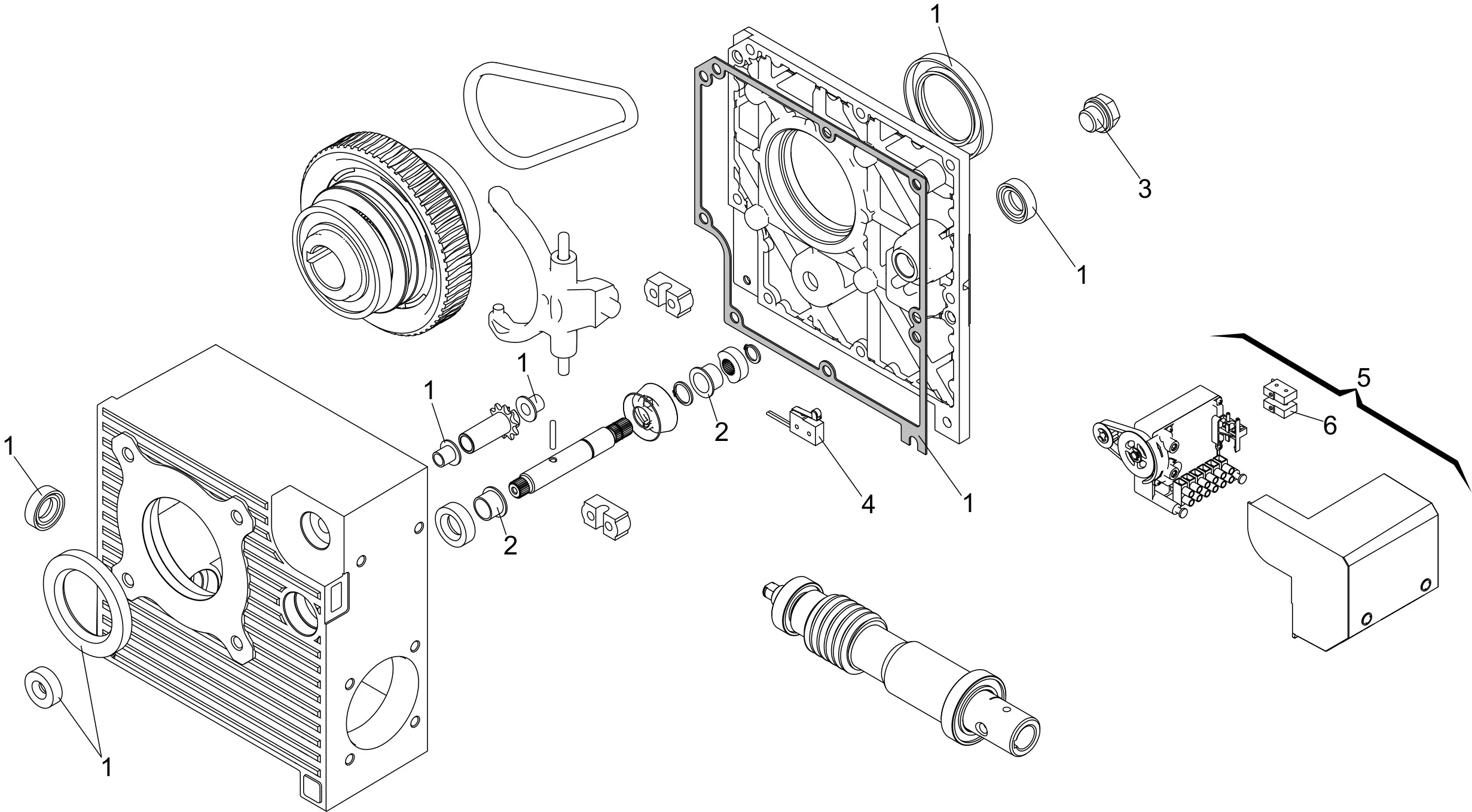 Szervizalkatrészek, vezetési séma Genius Genius Mercury 3